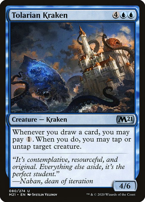 Tolarian Kraken - Core Set 2021 Uncommon Card