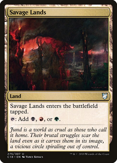 Savage Lands - Commander 2018 Uncommon Card