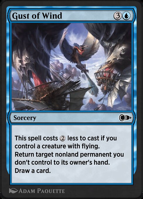 Gust of Wind - Pioneer Masters Common Card
