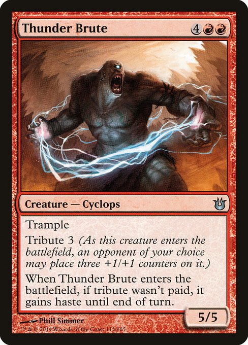 Thunder Brute - Born of the Gods Uncommon Card
