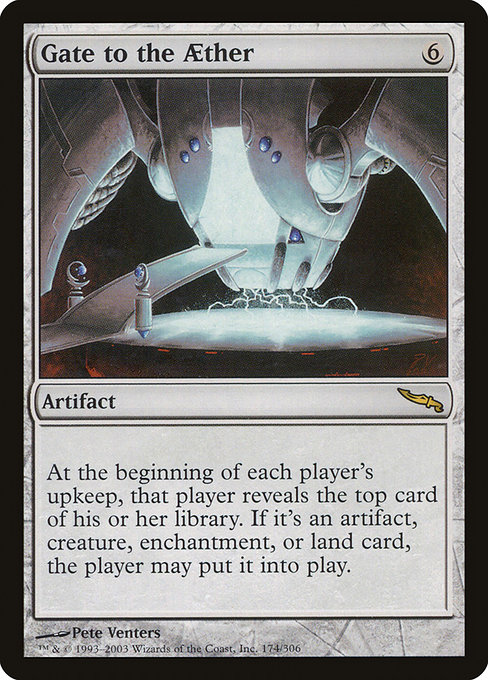 Gate to the Aether - Mirrodin Rare Card