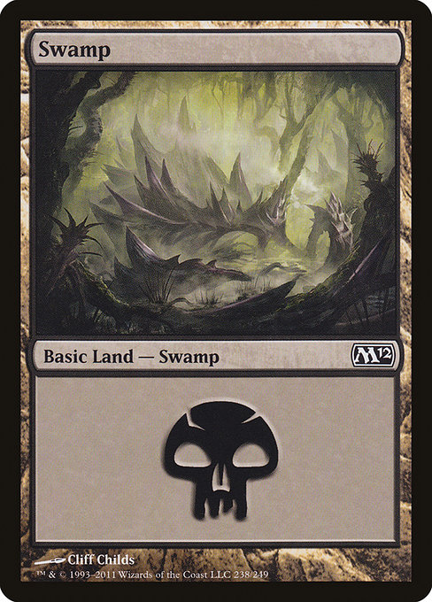 Swamp - Magic 2012 Common Card
