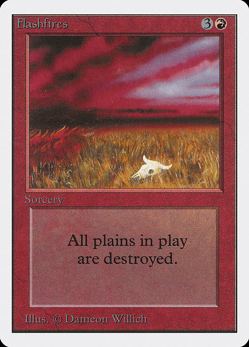 Flashfires - Unlimited Edition Uncommon Card