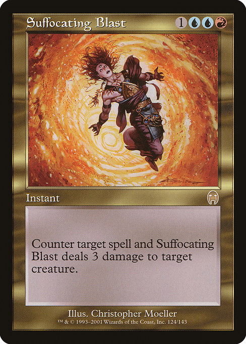 Suffocating Blast - Apocalypse Rare Card