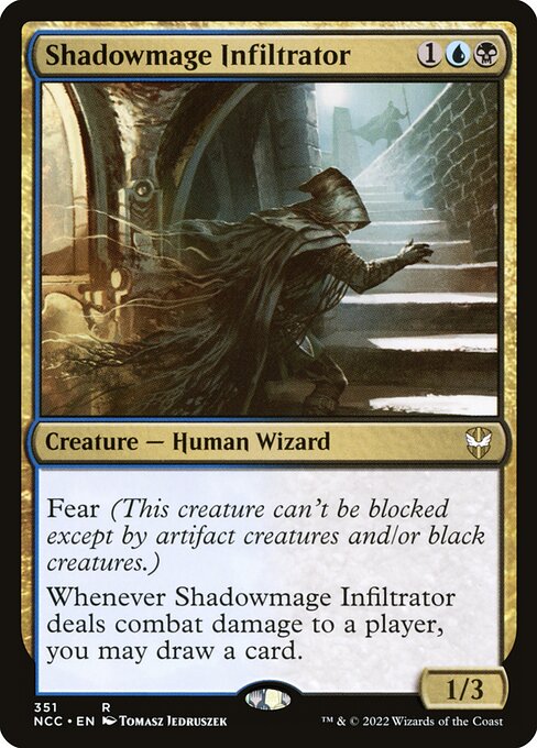 Shadowmage Infiltrator - New Capenna Commander Rare Card