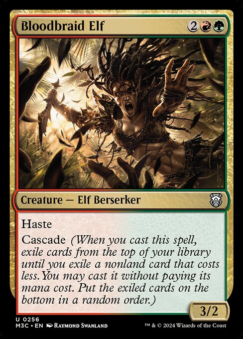 Bloodbraid Elf - Modern Horizons 3 Commander Uncommon Card