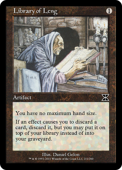 Library of Leng - Masters Edition IV Common Card