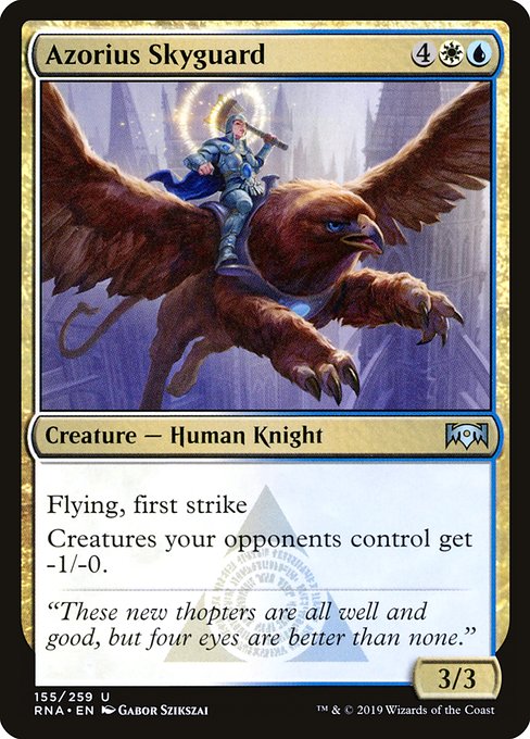 Azorius Skyguard - Ravnica Allegiance Uncommon Card