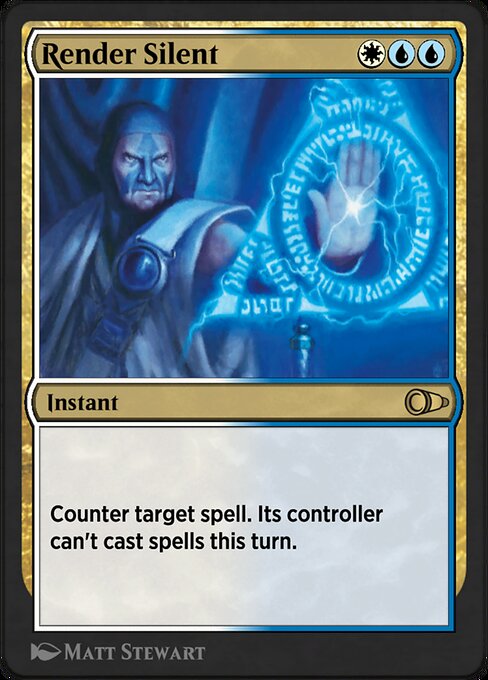 Render Silent - Pioneer Masters Rare Card