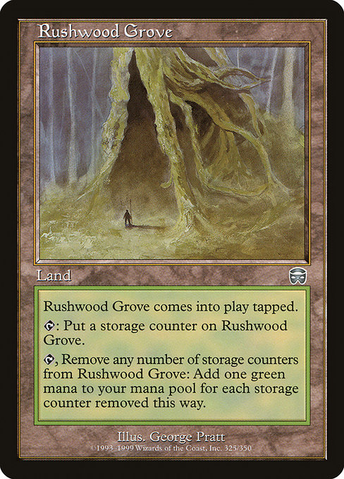 Rushwood Grove - Mercadian Masques Uncommon Card