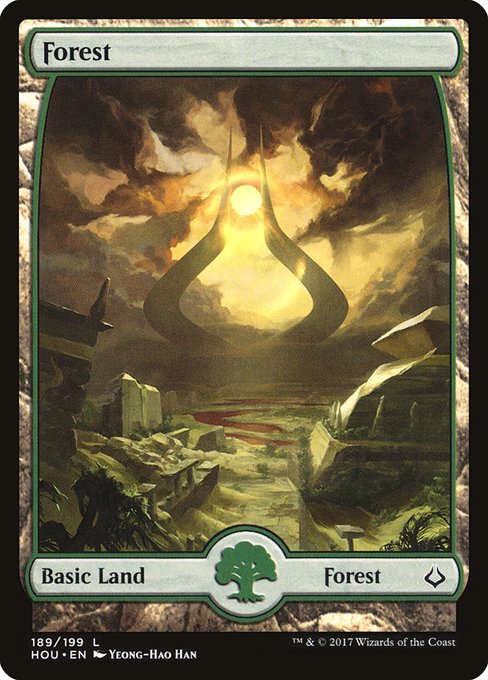 Forest - Hour of Devastation Common Card