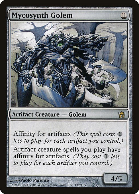 Mycosynth Golem - Fifth Dawn Rare Card