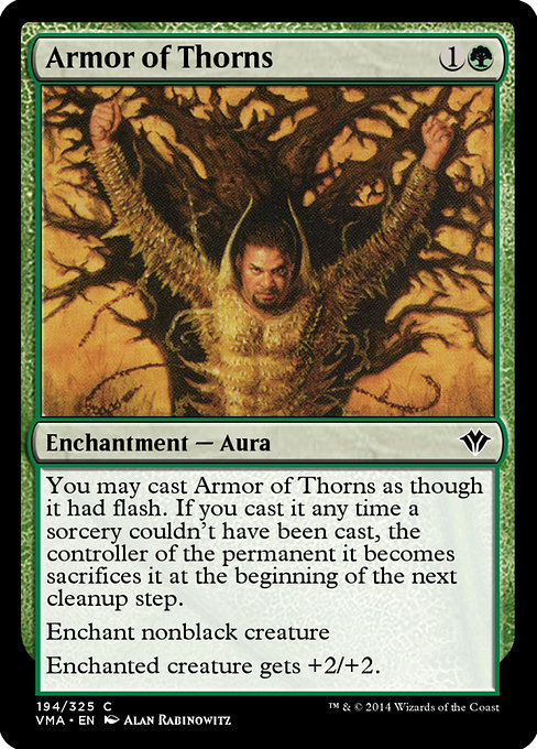 Armor of Thorns - Vintage Masters Common Card