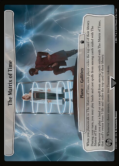 The Matrix of Time - Doctor Who Common Card