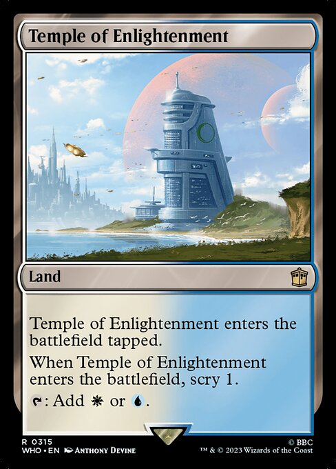 Temple of Enlightenment - Doctor Who Rare Card