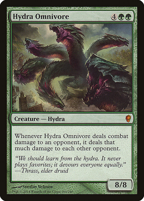 Hydra Omnivore - Conspiracy Mythic Card