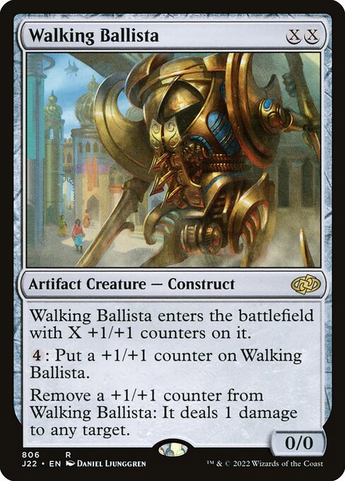 Walking Ballista - Jumpstart 2022 Rare Card