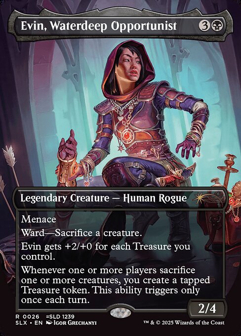 Evin, Waterdeep Opportunist - Universes Within Rare Card
