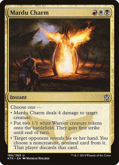 Mardu Charm - Khans of Tarkir Uncommon Card