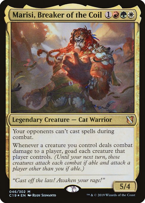Marisi, Breaker of the Coil - Commander 2019 Mythic Card
