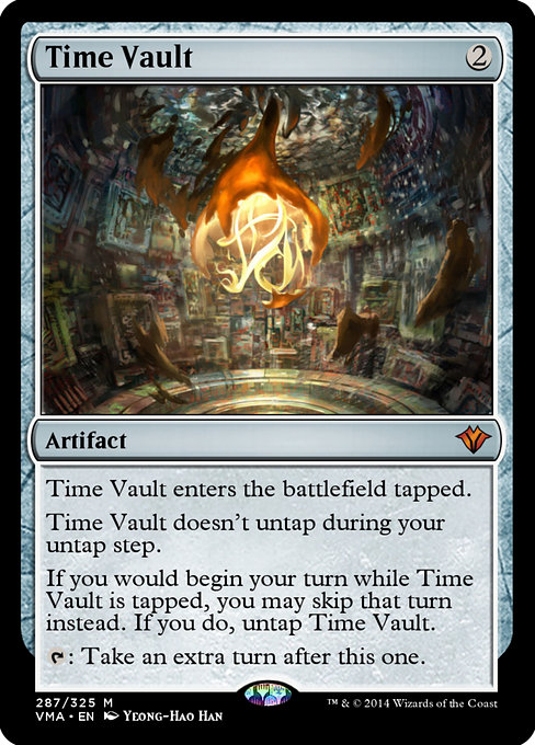 Time Vault - Vintage Masters Mythic Card