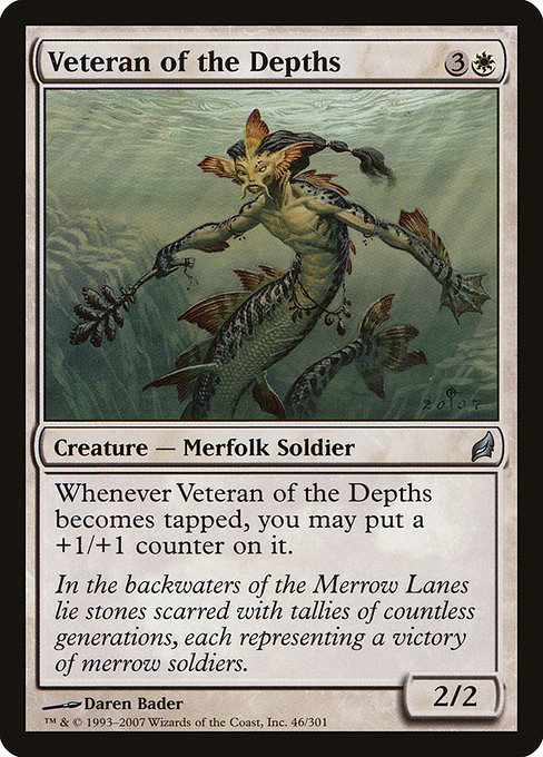 Veteran of the Depths - Lorwyn Uncommon Card