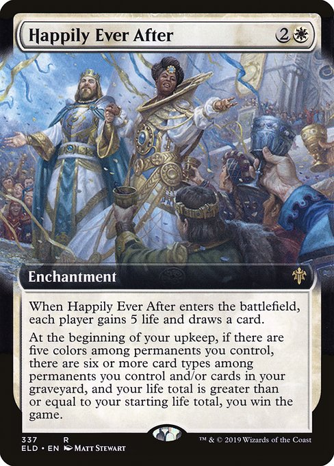 Happily Ever After - Throne of Eldraine Rare Card
