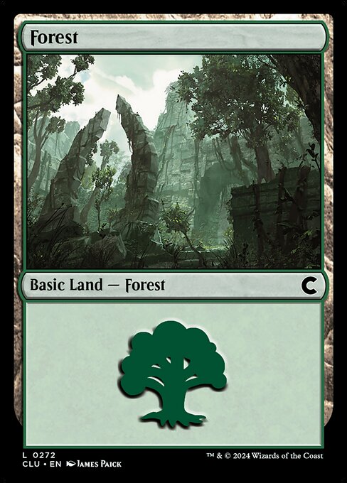 Forest - Ravnica: Clue Edition Common Card