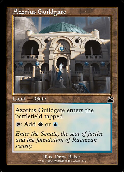Azorius Guildgate - Ravnica Remastered Common Card