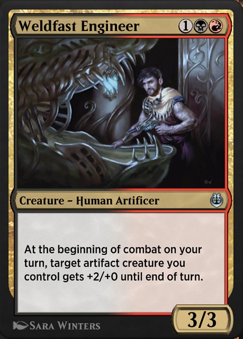 Weldfast Engineer - Kaladesh Remastered Uncommon Card