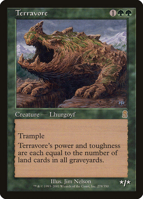 Terravore - Odyssey Rare Card