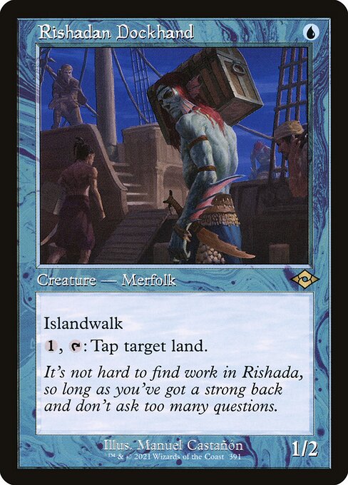 Rishadan Dockhand - Modern Horizons 2 Rare Card