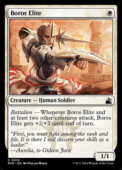 Boros Elite - Ravnica Remastered Common Card