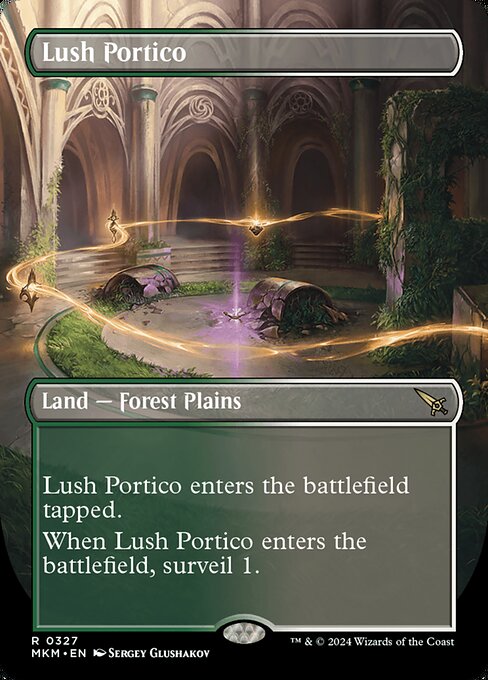 Lush Portico - Murders at Karlov Manor Rare Card