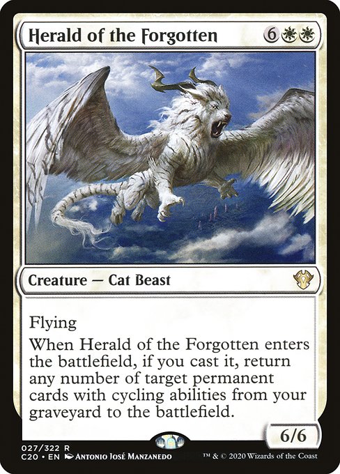 Herald of the Forgotten - Commander 2020 Rare Card