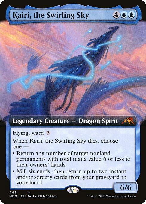 Kairi, the Swirling Sky - Kamigawa: Neon Dynasty Mythic Card