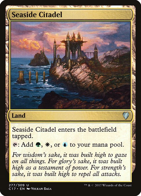 Seaside Citadel - Commander 2017 Uncommon Card