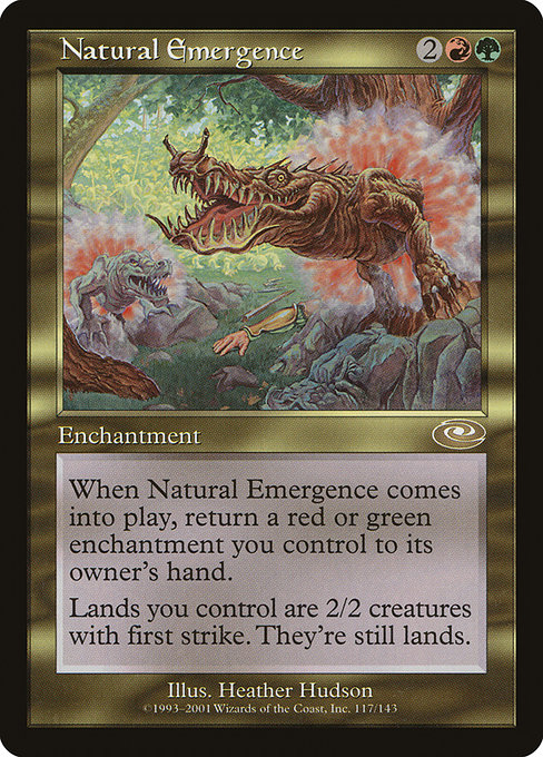Natural Emergence - Planeshift Rare Card
