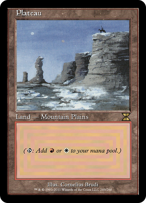 Plateau - Masters Edition IV Rare Card