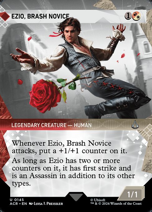 Ezio, Brash Novice - Assassin's Creed Uncommon Card