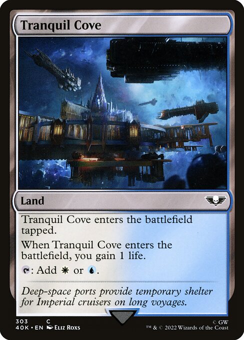 Tranquil Cove - Warhammer 40,000 Commander Common Card