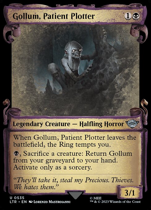 Gollum, Patient Plotter - The Lord of the Rings: Tales of Middle-earth Uncommon Card