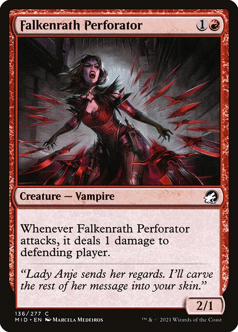 Falkenrath Perforator - Innistrad: Midnight Hunt Common Card