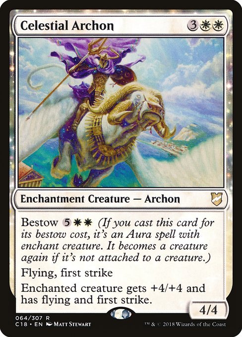 Celestial Archon - Commander 2018 Rare Card