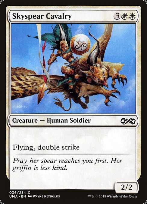 Skyspear Cavalry - Ultimate Masters Common Card