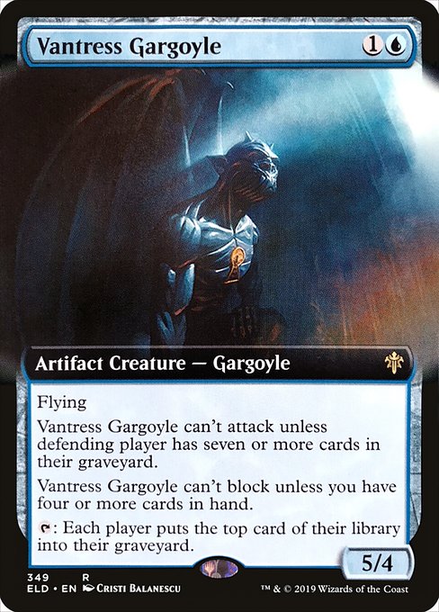 Vantress Gargoyle - Throne of Eldraine Rare Card