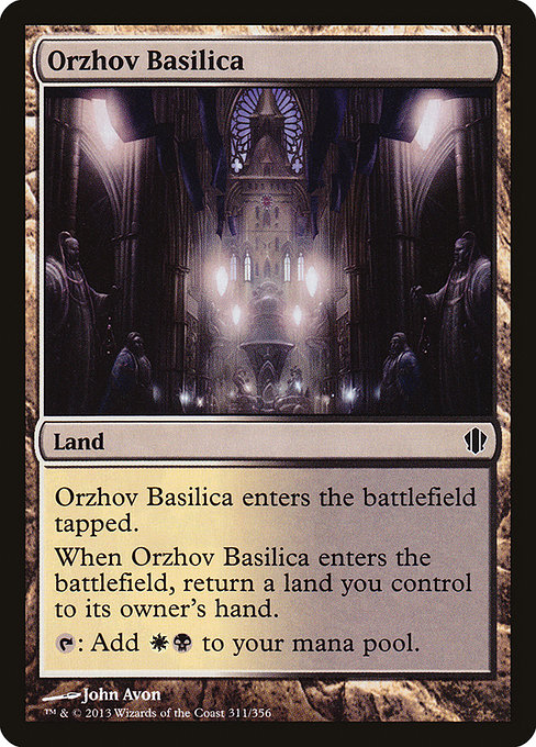 Orzhov Basilica - Commander 2013 Common Card