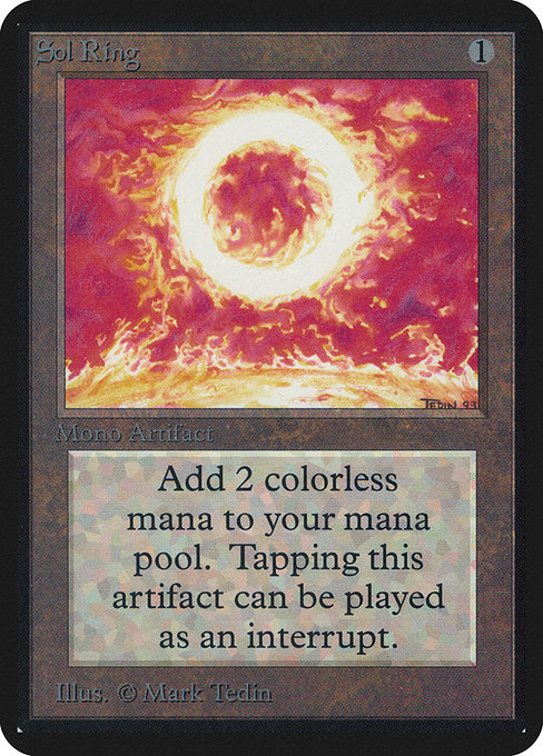 Sol Ring - Limited Edition Alpha Uncommon Card