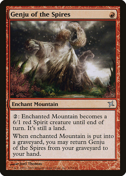 Genju of the Spires - Betrayers of Kamigawa Uncommon Card