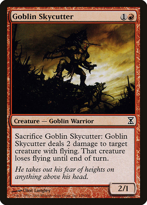 Goblin Skycutter - Time Spiral Common Card